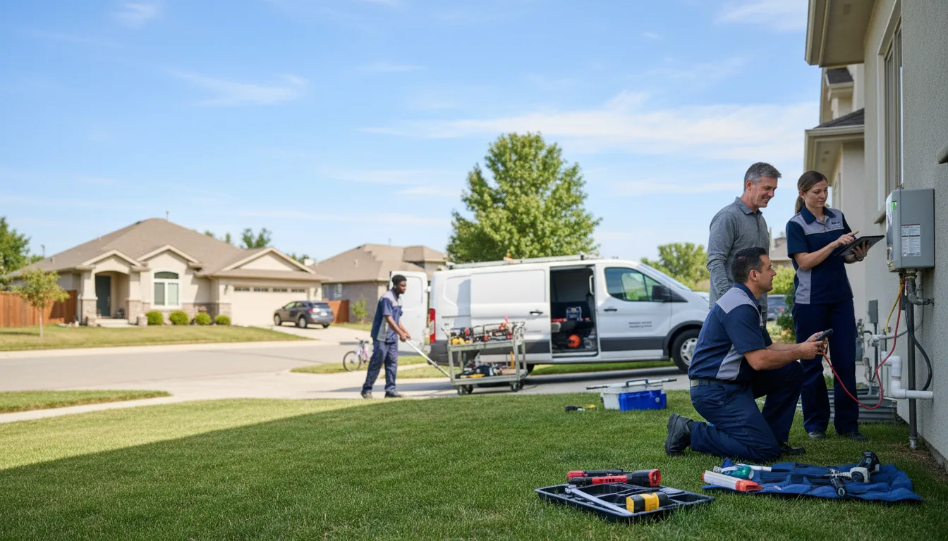 Tankless water heater service in Belcher, LA